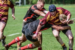Jugadores del juego de rugbi Jugadores del juego de rugbi