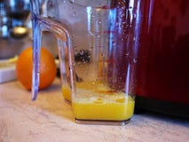 Juicer de la fruta y verdura Utilizado para hacer los jugos y los smoothies en casa imagenes de archivo Juicer de la fruta y verdura Utilizado para hacer los jugos y los smoothies en casa imagenes de archivo