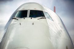 Jumbo-jet 747 Immagine Stock Libera da Diritti Jumbo-jet 747 Immagine Stock Libera da Diritti