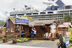 The Glacier Silt Soap store in Juneau. Royalty Free Stock Photos The Glacier Silt Soap store in Juneau. Royalty Free Stock Photos