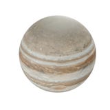 Jupiter Planet su bianco illustrazione 3D royalty illustrazione gratis Jupiter Planet su bianco illustrazione 3D royalty illustrazione gratis