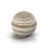 Jupiter Planet su bianco illustrazione 3D illustrazione di stock Jupiter Planet su bianco illustrazione 3D illustrazione di stock