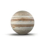Jupiter Planet su bianco illustrazione 3D royalty illustrazione gratis Jupiter Planet su bianco illustrazione 3D royalty illustrazione gratis