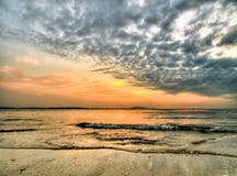 Just Before The Sun Rose Royalty Free Stock Photography Just Before The Sun Rose Royalty Free Stock Photography