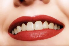 Just Smile. Close-up of a woman's glamorous smiling lips. I will be very happy if you let me know when you use this image in your project Just Smile. Close-up of a woman's glamorous smiling lips. I will be very happy if you let me know when you use this image in your project