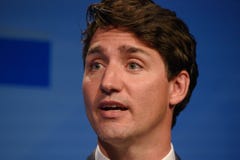 Justin Trudeau, Pierwszorzędny minister Kanada zdjęcia royalty free Justin Trudeau, Pierwszorzędny minister Kanada zdjęcia royalty free