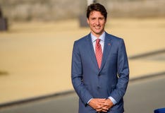 Justin Trudeau, Primo Ministro del Canada immagini stock Justin Trudeau, Primo Ministro del Canada immagini stock