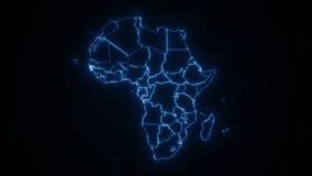 Africa Cyber Map Showing Up Intro By Regions