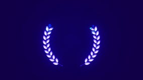 Awards Laurel Leaves With Texture Animation
