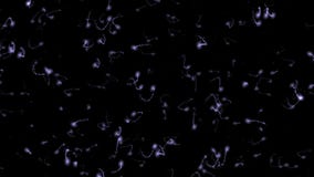4k resumen los fuegos artificiales de las partículas, esperma de las esporas de las bacterias de los microbios, iones nanos micro ilustración del vector 4k resumen los fuegos artificiales de las partículas, esperma de las esporas de las bacterias de los microbios, iones nanos micro ilustración del vector
