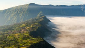 4K Timelapse do vulcão de Bromo no nascer do sol vídeos de arquivo 4K Timelapse do vulcão de Bromo no nascer do sol vídeos de arquivo