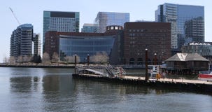 4K UltraHD horizonte del puerto de la Boston, Massachusetts 4K UltraHD horizonte del puerto de la Boston, Massachusetts