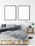 Kadermodel Model van de slaapkamer het binnenlandse muur Muurart. het 3D Teruggeven, 3D Illustratie vector illustratie Kadermodel Model van de slaapkamer het binnenlandse muur Muurart. het 3D Teruggeven, 3D Illustratie vector illustratie
