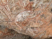Kakadu, δυτική Αυστραλία, 06/10/2013, αυτόχθων τέχνη βράχου σε Nourlangie, εθνικό πάρκο Kakadu, Βόρεια Περιοχές, Αυστραλία στοκ εικόνα Kakadu, δυτική Αυστραλία, 06/10/2013, αυτόχθων τέχνη βράχου σε Nourlangie, εθνικό πάρκο Kakadu, Βόρεια Περιοχές, Αυστραλία στοκ εικόνα