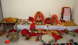 Kalash для индийского puja традиции стоковая фотография Kalash для индийского puja традиции стоковая фотография