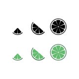 Kalkembleem Ge?soleerde kalk op witte achtergrond Eps 10 Vector illustratie Zwart kalksilhouet en groene vlakke kalkreeks plakken vector illustratie Kalkembleem Ge?soleerde kalk op witte achtergrond Eps 10 Vector illustratie Zwart kalksilhouet en groene vlakke kalkreeks plakken vector illustratie