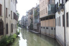 Kanalen i Padova royaltyfri foto Kanalen i Padova royaltyfri foto