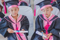 KANCHANABURI ТАИЛАНД - 23-ЬЕ МАРТА: Provid школы Wat Krangthong стоковые фотографии rf KANCHANABURI ТАИЛАНД - 23-ЬЕ МАРТА: Provid школы Wat Krangthong стоковые фотографии rf