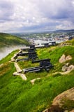 kanonkull john nära s-signaleringsst arkivbild kanonkull john nära s-signaleringsst arkivbild