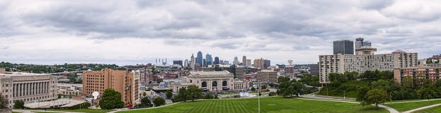 Kansas City panorama fotografia stock Kansas City panorama fotografia stock