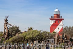 Kapstadt-seapoint Leuchtturmansicht stockbilder Kapstadt-seapoint Leuchtturmansicht stockbilder