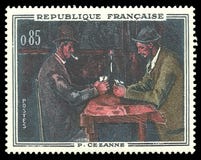 Karciani gracze Paul Cezanne zdjęcie stock Karciani gracze Paul Cezanne zdjęcie stock