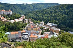 Karlovy Vary stockbilder Karlovy Vary stockbilder