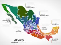 Karte von Mexiko Karte von Mexiko