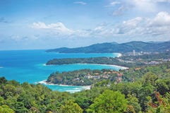 Kata Viewpoint on Phuket Island, Thailand - Kata Stock Image Kata Viewpoint on Phuket Island, Thailand - Kata Stock Image