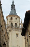 Katedrala van Gasteizkosanta maria, vitoria-Gasteiz, Baskisch Land royalty-vrije stock afbeeldingen Katedrala van Gasteizkosanta maria, vitoria-Gasteiz, Baskisch Land royalty-vrije stock afbeeldingen
