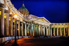 katedralny Kazan kościoła Petersburg rosyjskiego ortodoksyjny st obraz stock katedralny Kazan kościoła Petersburg rosyjskiego ortodoksyjny st obraz stock