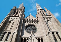 Kathedraal Djakarta stock afbeeldingen Kathedraal Djakarta stock afbeeldingen