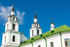 Kathedraal van heilige geest in Minsk - Kerk van Wit-Rusland en Symbool royalty-vrije stock fotografie Kathedraal van heilige geest in Minsk - Kerk van Wit-Rusland en Symbool royalty-vrije stock fotografie