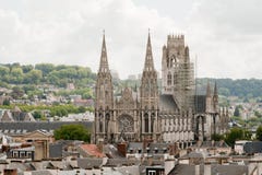 Kathedrale in Rouen, Frankreich stockfotos Kathedrale in Rouen, Frankreich stockfotos