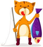 kattfiske stock illustrationer kattfiske stock illustrationer