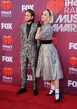 Katy Perry and Zedd stock photography Katy Perry and Zedd stock photography