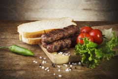 Kebapche lizenzfreies stockfoto Kebapche lizenzfreies stockfoto