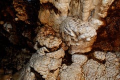 KEBUMEN - This stalagmite is shaped like a brains