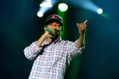 Kendrick Lamar (American hip hop recording artist) performs at Heineken Primavera Sound 2014 Festival stock photos Kendrick Lamar (American hip hop recording artist) performs at Heineken Primavera Sound 2014 Festival stock photos