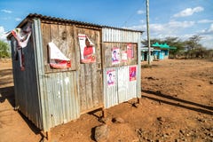 Kenyan Elections in 2017, Kenia, Afrika stock foto Kenyan Elections in 2017, Kenia, Afrika stock foto