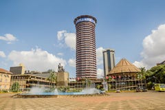 Kenyatta International Conference Centre em Nairobi, Kenya fotos de stock royalty free Kenyatta International Conference Centre em Nairobi, Kenya fotos de stock royalty free