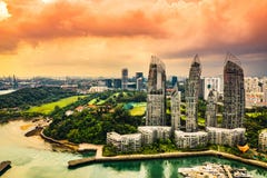Keppel Marina Bay in Singapur - Gleichung des Lichtes lizenzfreie stockbilder Keppel Marina Bay in Singapur - Gleichung des Lichtes lizenzfreie stockbilder