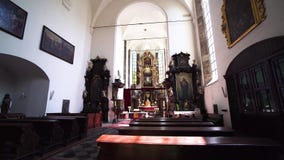 Kerk van de Heilige Geest | Praag stock footage Kerk van de Heilige Geest | Praag stock footage