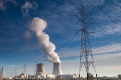 Kern elektrische centrale stock fotografie Kern elektrische centrale stock fotografie