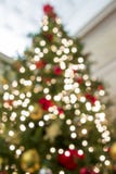 Kerstboomperspectief Vage Achtergrond stock foto's Kerstboomperspectief Vage Achtergrond stock foto's