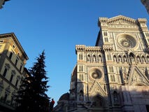 Kerstmis in Florence royalty-vrije stock afbeelding Kerstmis in Florence royalty-vrije stock afbeelding