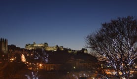 Kerstmis van Edinburgh stock afbeeldingen Kerstmis van Edinburgh stock afbeeldingen