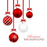 Kerstmisballen vector illustratie Kerstmisballen vector illustratie