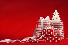 Kerstmisgiften Stock Afbeelding Kerstmisgiften Stock Afbeelding