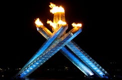 Ketel van de Vlam van Vancouver de Olympische Ketel van de Vlam van Vancouver de Olympische